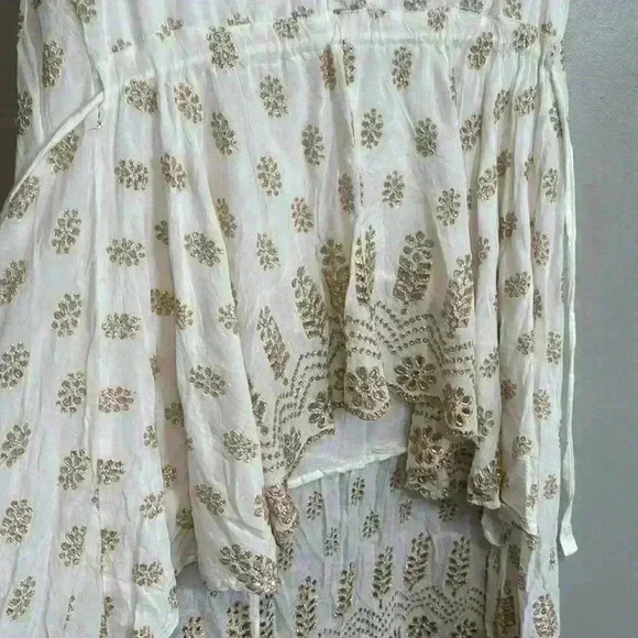 Ruby Yaya high low gold embellished top XS - Picture 4 of 9